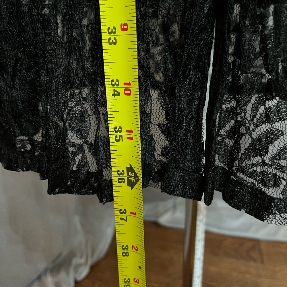 Nostalgia Lace Black Dress Vintage - Picture 6 of 10